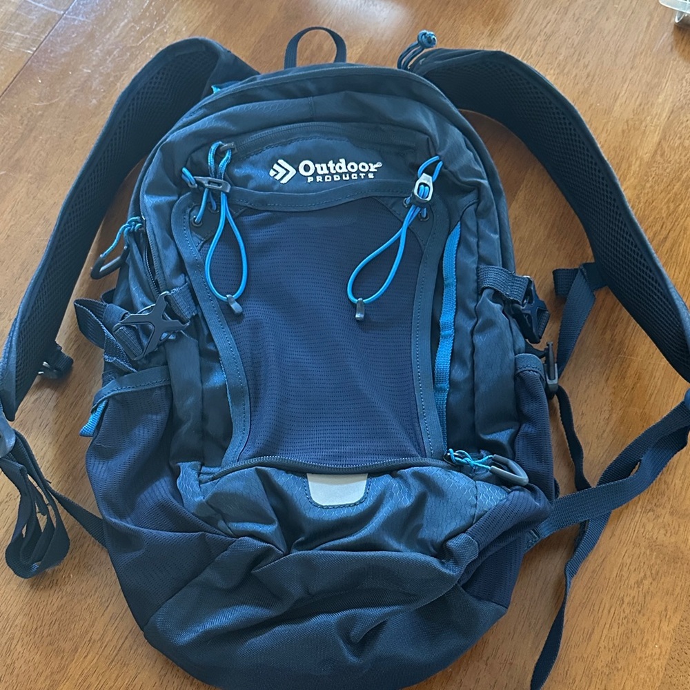 Outdoor Products Black and Blue Backpack